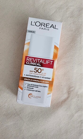 Loreal revitalift clinical güneş kremi