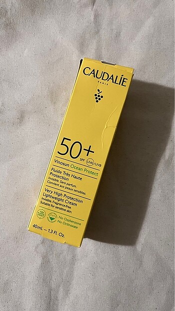 Caudalie vinosun güneş kremi 40 ml
