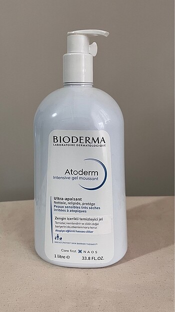 Bioderma atoderm intensive foaming gel 1 Litre
