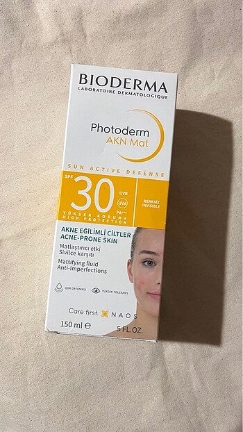 Bioderma photoderm akn mat güneş kremi 150 ml