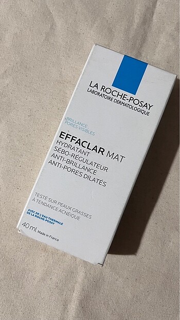 Beden La Roche posay effaclar mat nemlendirici krem