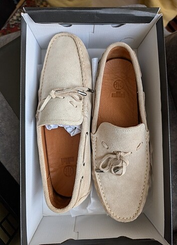 Elle HAKİKİ DERİ SÜET BEJ LOAFER  - Görsel 4