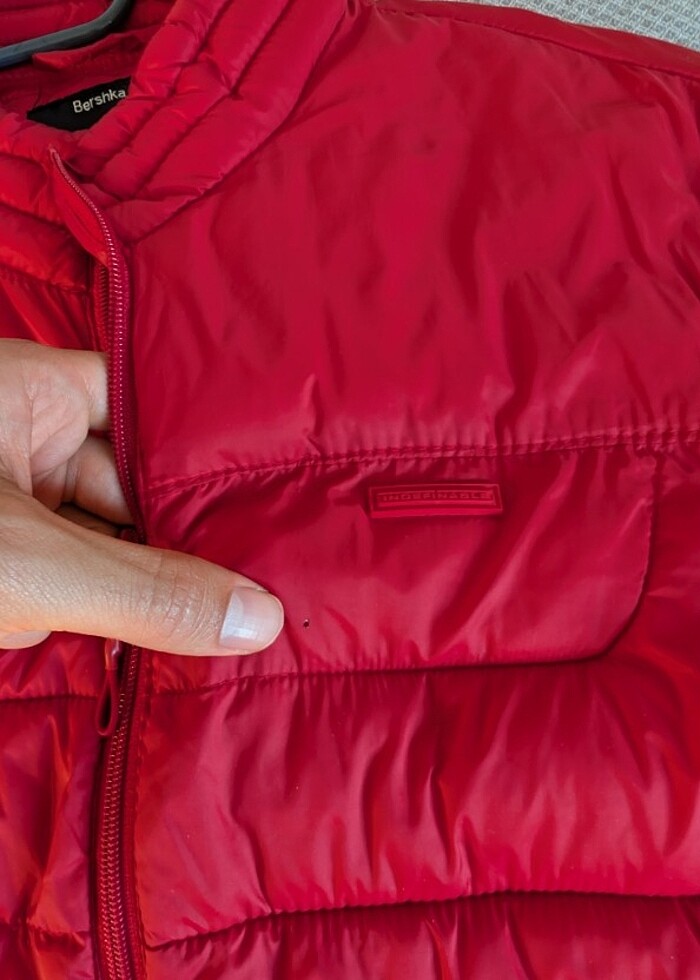 BERSHKA S BEDEN ŞİŞME MONT - Görsel 5