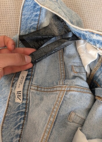 ZARA 90'S STREETWEAR JEAN 38(30) BEDEN - Görsel 5