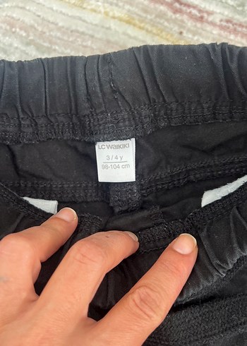 Erkek Siyah Kot Pantolon - Görsel 4