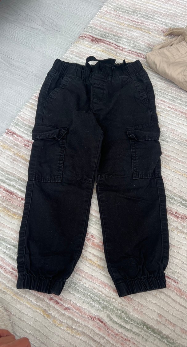 Erkek Siyah Kot Pantolon - Görsel 2