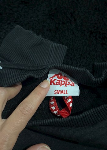Kappa Siyah Sweatshirt - Görsel 4