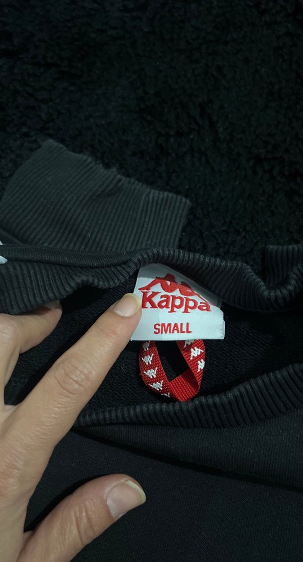 Kappa Siyah Sweatshirt - Görsel 4