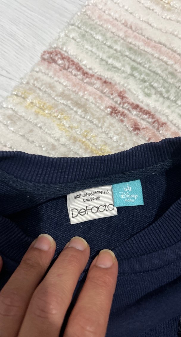 Erkek Çocuk Düğmeli Lacivert Ceket - Görsel 2