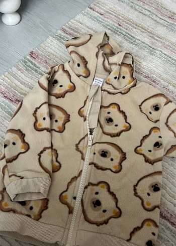 Fermuarlı Ayıcık Desenli Köpek Sweatshirtü - Görsel 3