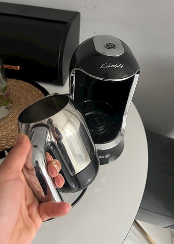 Kahve Makinesi Siyah Modern Tasarım - Görsel 2