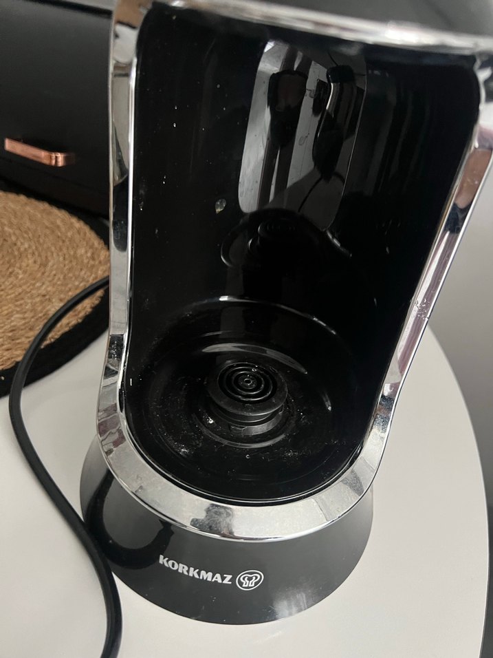 Kahve Makinesi Siyah Modern Tasarım - Görsel 3