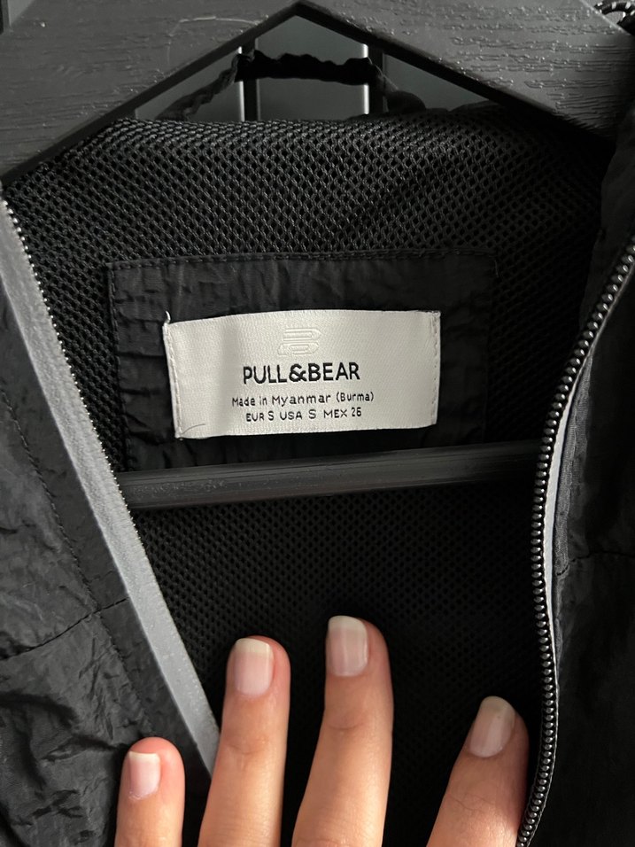 Kadın Siyah Fermuarlı Midi Ceket - Görsel 2