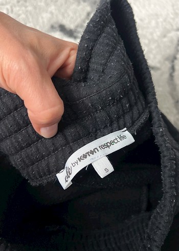 Siyah Kadın Rahat Kesim Eşofman Altı - Görsel 2