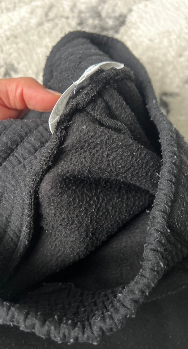 Siyah Kadın Rahat Kesim Eşofman Altı - Görsel 3