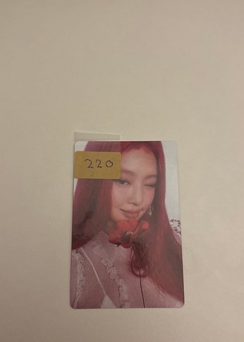 Jennie Original Ruby PhotoCard :3