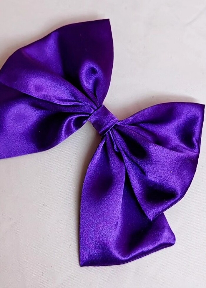 Mor saten fiyonk toka  - Görsel 2