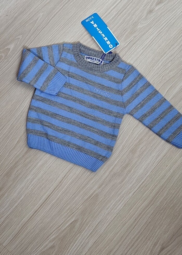 0-6 ay bebek kazak (etiketli)  - Görsel 3