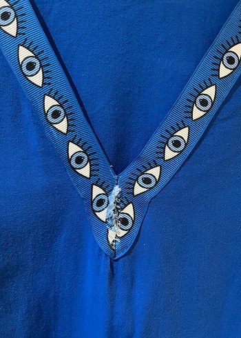 Mavi elbise - Görsel 3