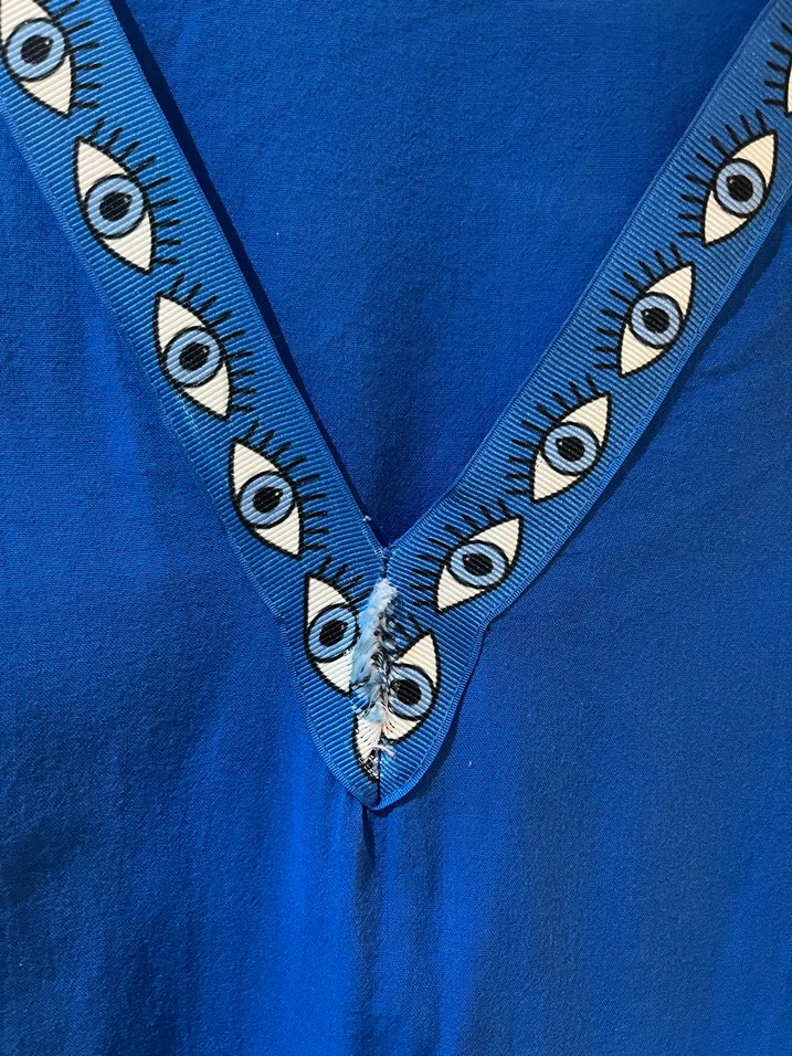 Mavi elbise - Görsel 3