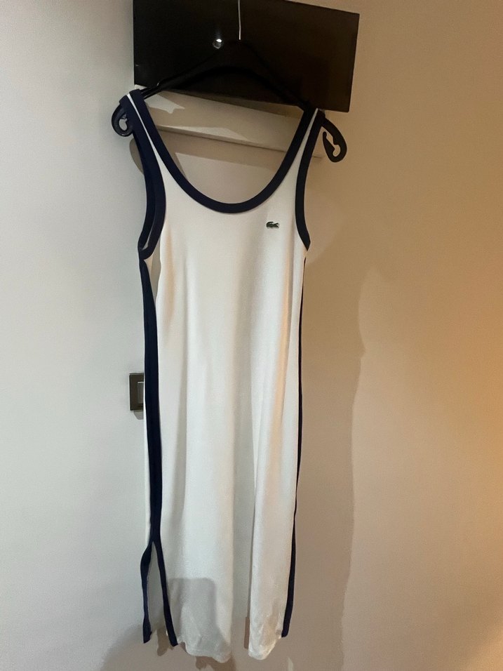 Lacoste Beyaz Kadın elbise - Görsel 3