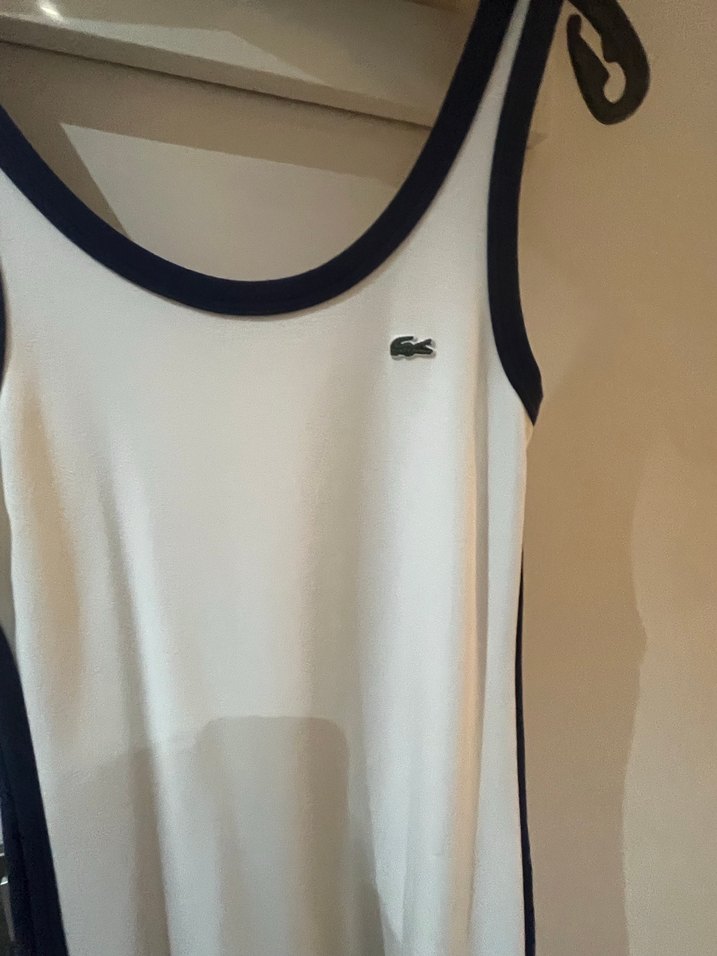 Lacoste Beyaz Kadın elbise - Görsel 2