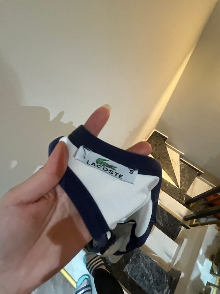 Lacoste Beyaz Kadın elbise - Görsel 4