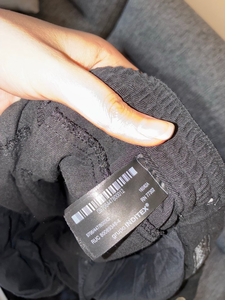 Siyah Kemerli Midi Keten Kadın Pantolon - Görsel 2