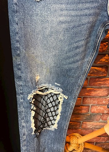 Diğer File detaylı jean