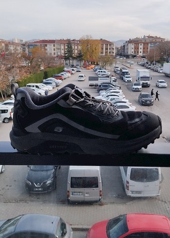 Siyah kadın Spor Ayakkabı - Görsel 3