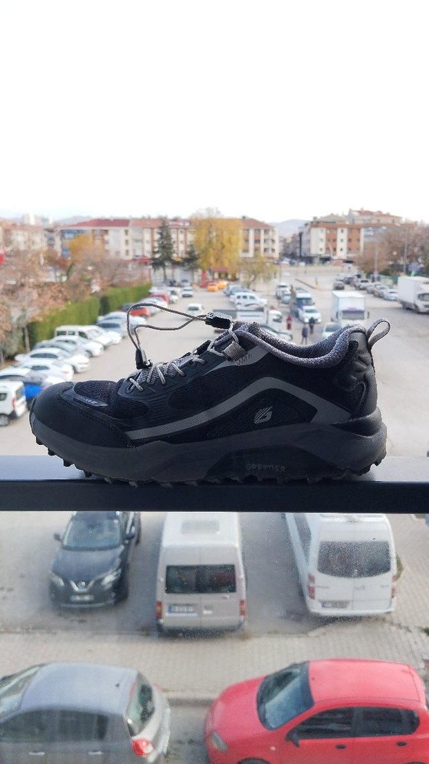 Siyah kadın Spor Ayakkabı - Görsel 5