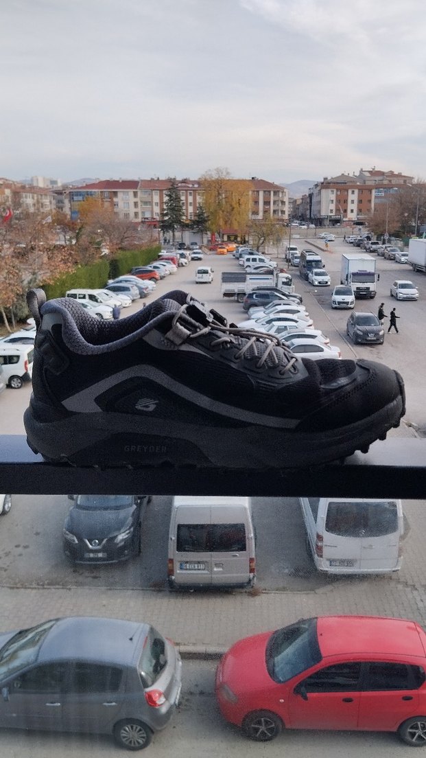 Siyah kadın Spor Ayakkabı - Görsel 3