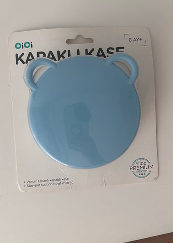 Oioi kapaklı kase ve bölmeli tabak