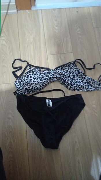 40 Beden siyah Renk Bikini