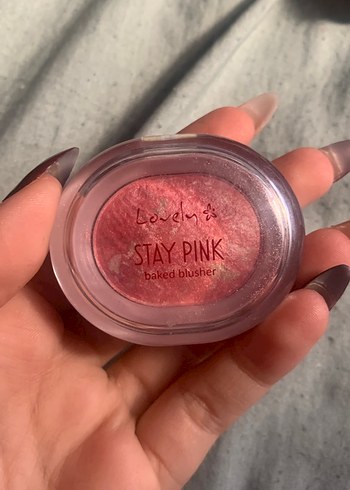 Pembe Pişmiş Allık STAY PINK