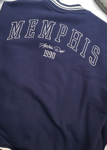 Mavi Düğmeli Erkek ceket - Görsel 3