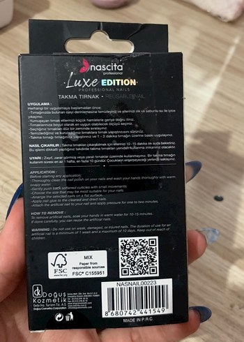 Nascita takma tırnak 24lü - Görsel 2