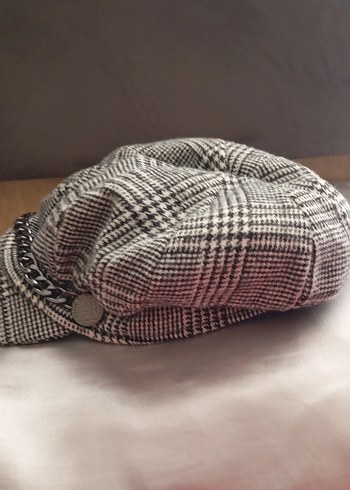 Paris tarzı zincirli şapka - Görsel 4