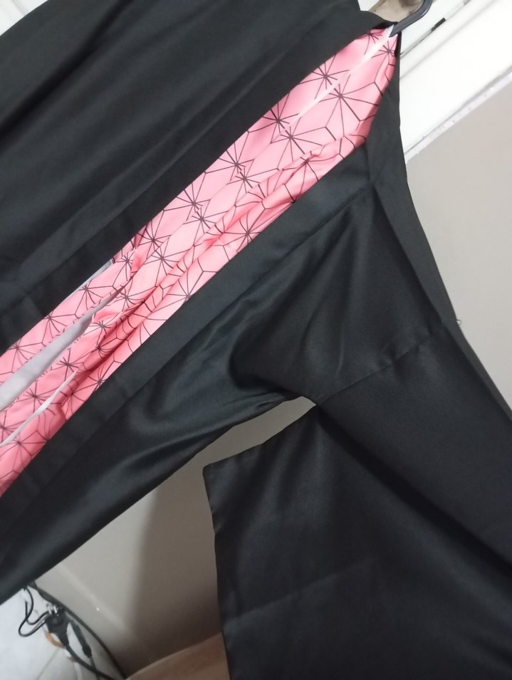 Nezuko Cosplay Tam Set - Görsel 5