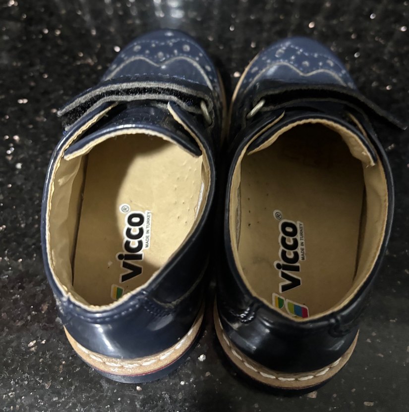 Parlak Mavi Erkek Çocuk Özel Ayakkabı - Görsel 4