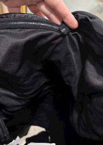 Siyah Drapeli Mini V Yakalı Elbise - Görsel 5