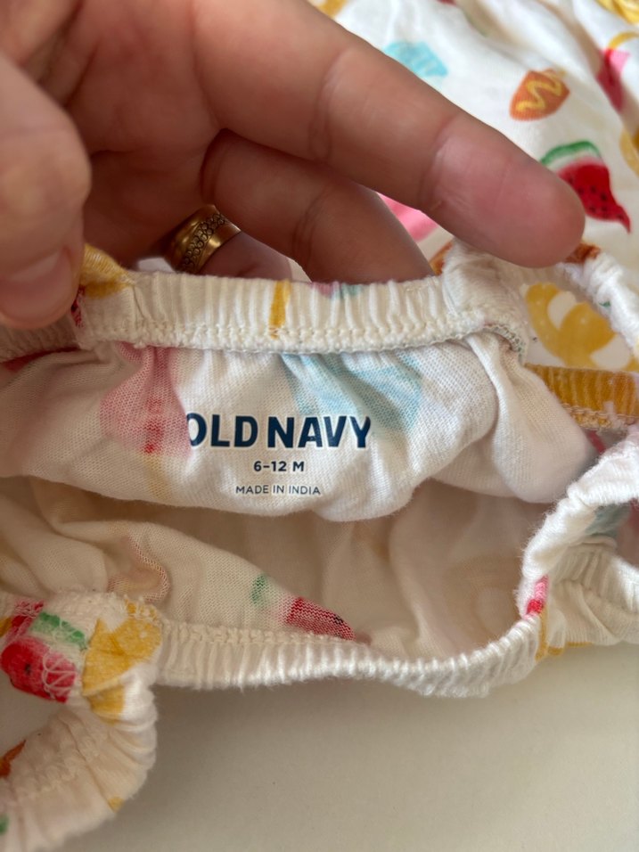 Bebek Kız için Pastel Renkli Desenli Tulum - Görsel 2