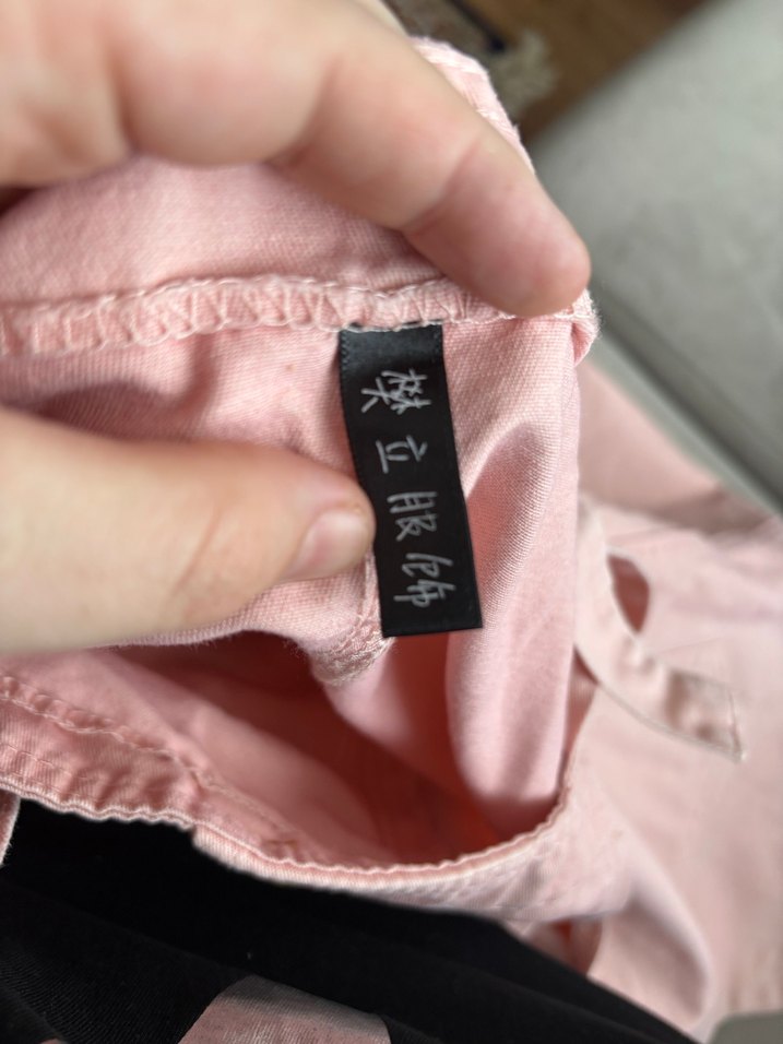 Düğmeli Pembe Kız Tulum - Görsel 4