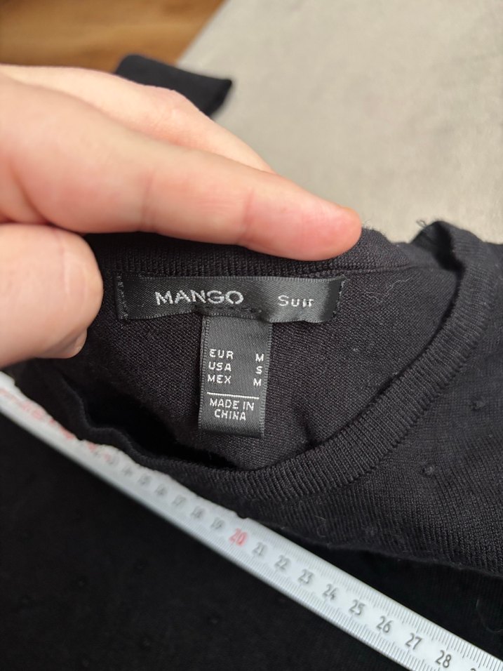 Düğmeli Uzun Kollu Siyah elbise - Görsel 5