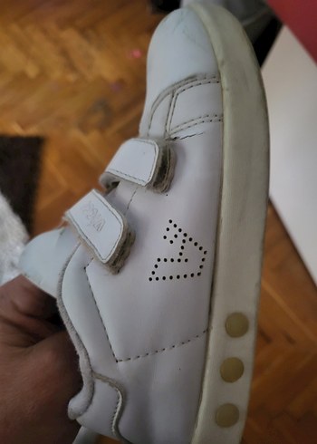 VICCO MARKA Gri Beyaz cırtlı ışıklı sneaker - Görsel 8