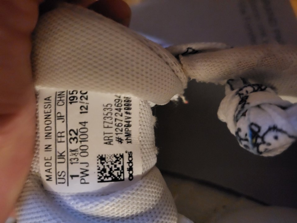 ADİDAS MARKA Beyaz çocuk  Spor Ayakkabısı - Görsel 5