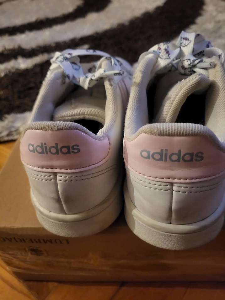 ADİDAS MARKA Beyaz çocuk  Spor Ayakkabısı - Görsel 3