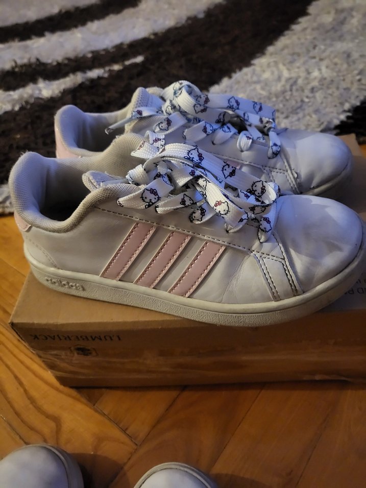 ADİDAS MARKA Beyaz çocuk  Spor Ayakkabısı - Görsel 2