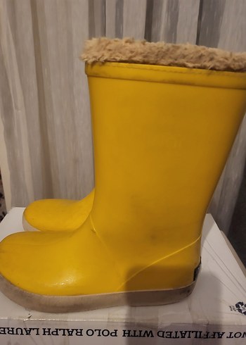 IGOR Sarı Kauçuk  Çocuk Yağmur Çizmesi - Görsel 3