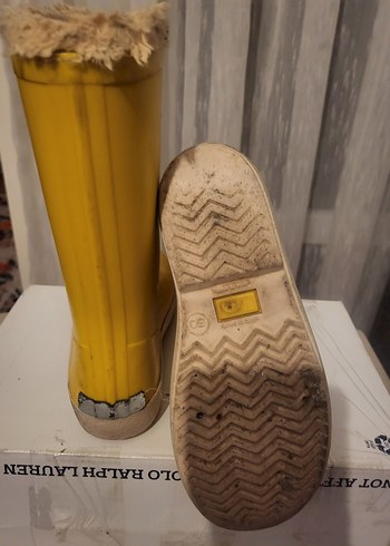 IGOR Sarı Kauçuk  Çocuk Yağmur Çizmesi - Görsel 5